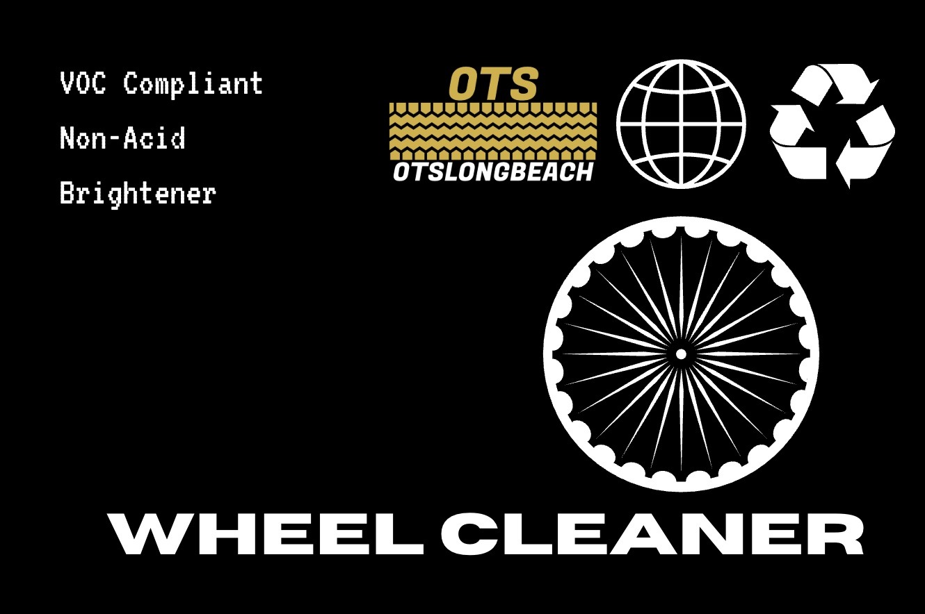 OTS Wheel Cleaner — non-acid, VOC-compliant wheel cleaner and brightener