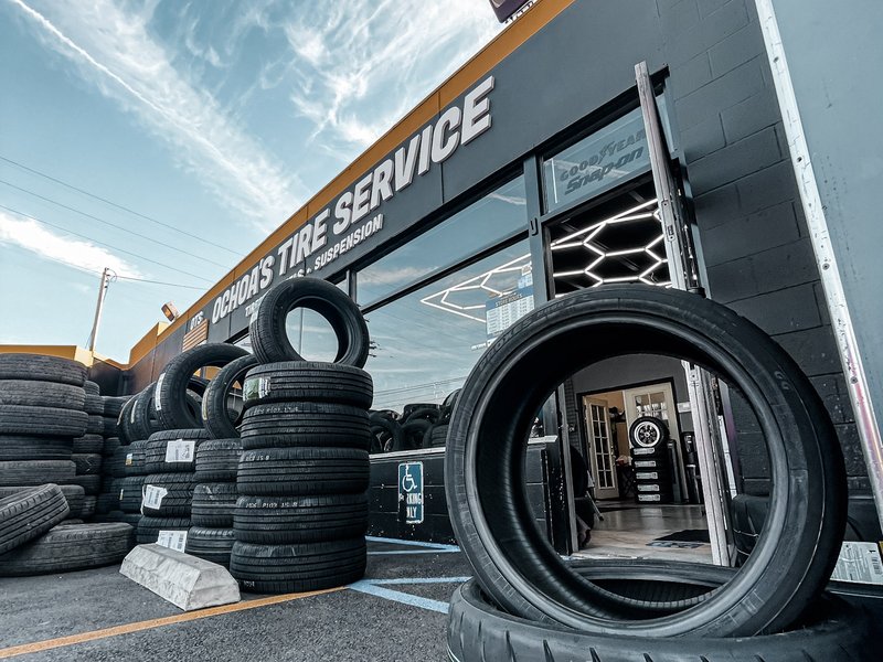 Ochoa's Tire Service Cherry Ave location storefront